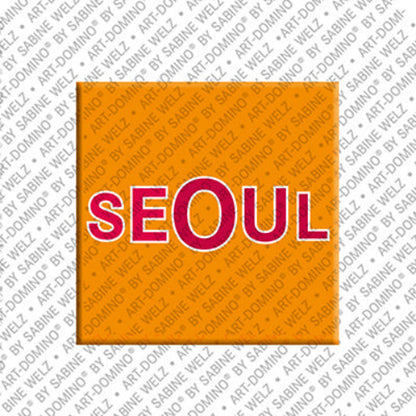 Kühlschrankmagnet Seoul