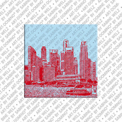Kühlschrankmagnet Singapur