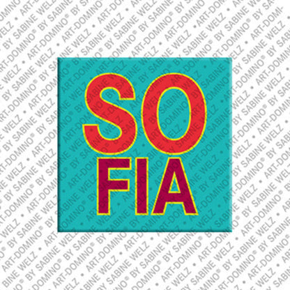 Kühlschrankmagnet Sofia