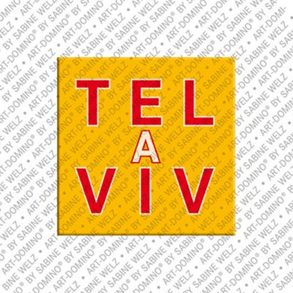 Kühlschrankmagnet Telaviv
