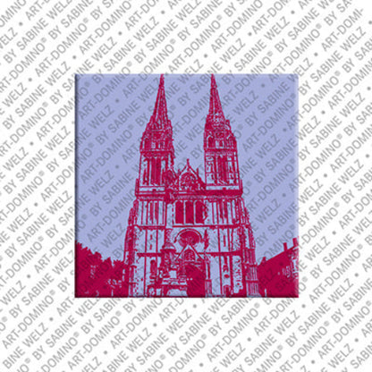 Kühlschrankmagnet Zagreb