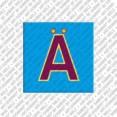 Aimant - Lettre A - 1