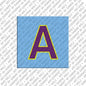 Aimant - Lettre A - 1