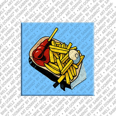 Magnet - Currywurst + Pommes