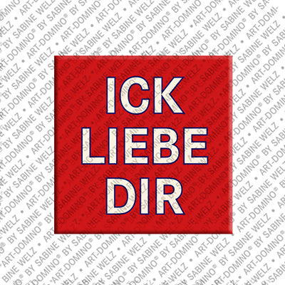 Magnet - ICK LIEBE DIR