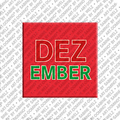 Magnet - Monat - Dezember
