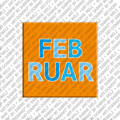 Magnet - Monat - Februar
