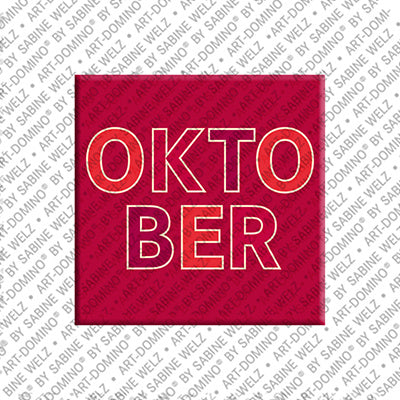 Magnet - Monat - Oktober