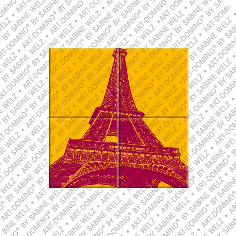 Magnet Set - On Easel - France - Paris - 4 - 02