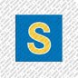 Magnet - Letter S - 3